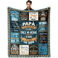 thumbnail image 1 of Regalos Para Papá, Regalo para Papá Día De Las Padres, Birthday Gift for Dad Blanket 60x50in, Father''s Day Dad Gifts from Daughter/Son, Dads Gifts in Spanish, Regalo De Cumpleaños/Navidad PaPá, 1 of 6