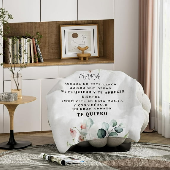 Regalos para Mamá, Regalos para Mama En Español, Gifts for Mom in Spanish, Mom Gifts from Daughter Son, Birthday Gifts for Mom Throw Blanket, Mamá Gifts for Blanket 50x60in