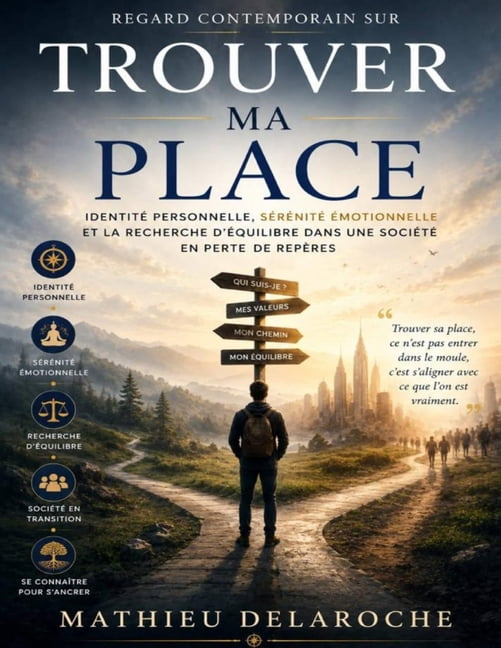 Regard contemporain sur Trouver ma place: IdentitÃ© personnelle, sÃ©rÃ©nitÃ© Ã©motionnelle et la recherche d'Ã©quilibre dans u, (Paperback)