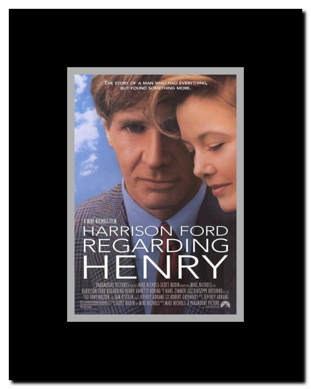 Regarding Henry Framed Movie Poster