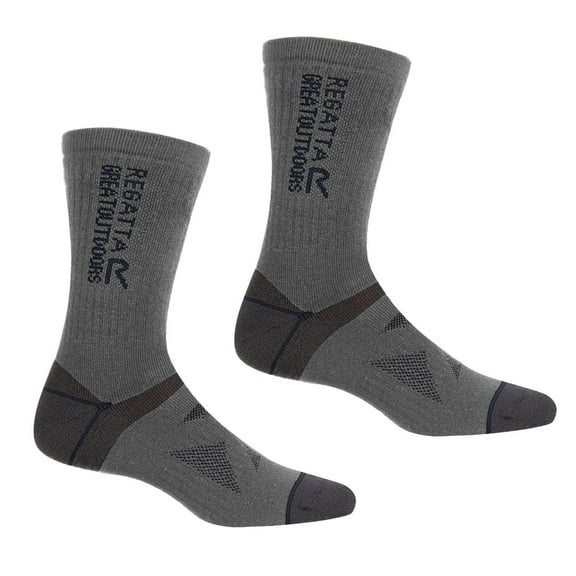Regatta  Adult Wool Hiking Boot Socks (Pack of 2)