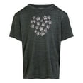thumbnail image 1 of Regatta Boys/Girls Alvardo VIII Paw Print Marl T-Shirt, 1 of 5