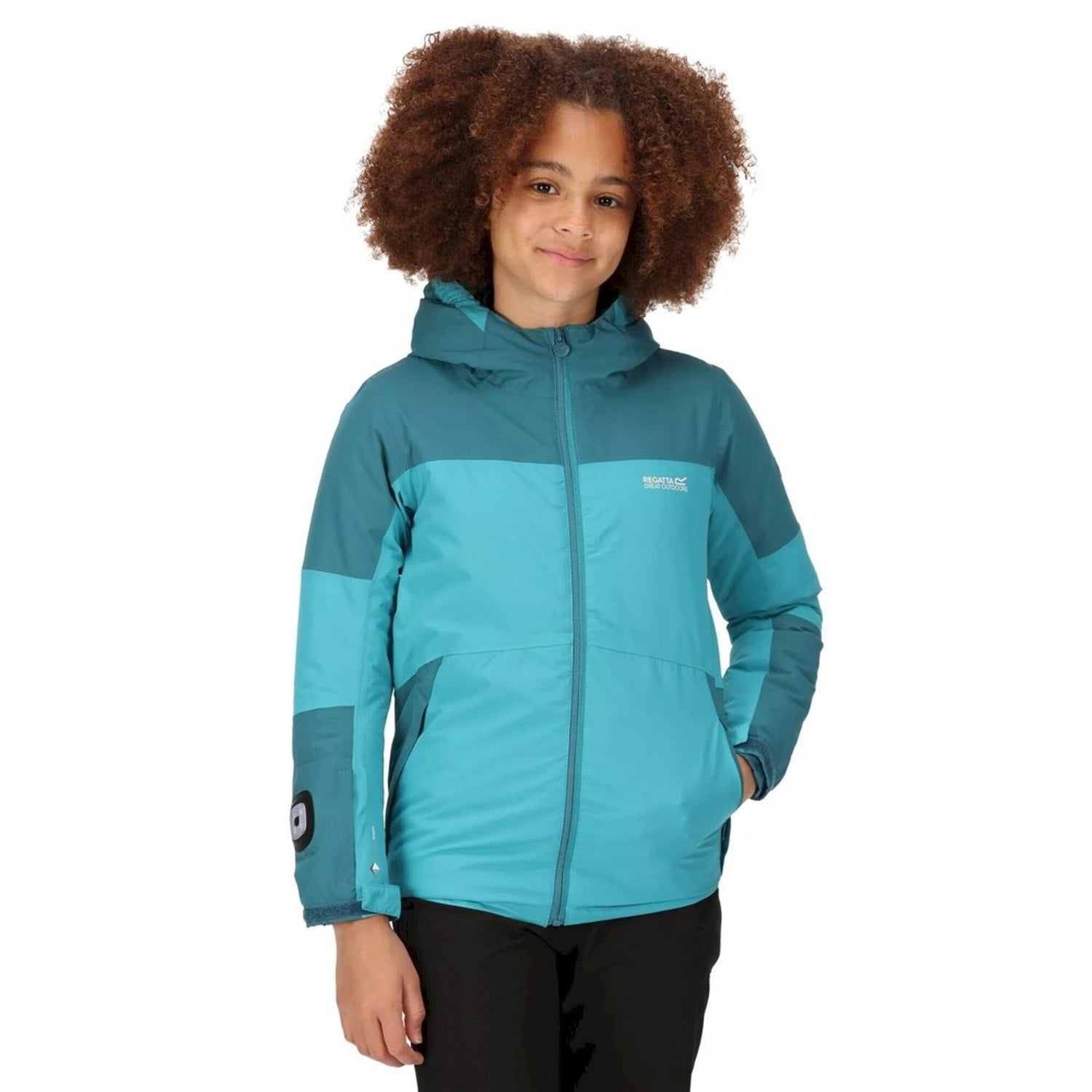 Regatta Kids Prenton Fleece Jacket - Lightweight Hooded Jacket For Children