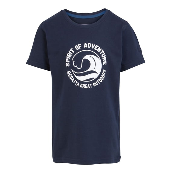 Regatta Boys/Girls Bosley VII Wave T-Shirt