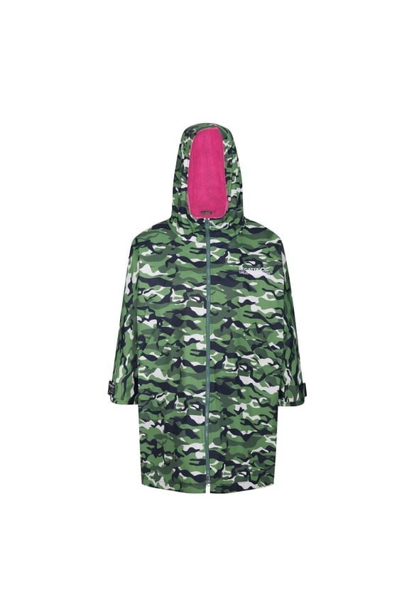 Boys/Girls Camouflage Waterproof Changing Robe