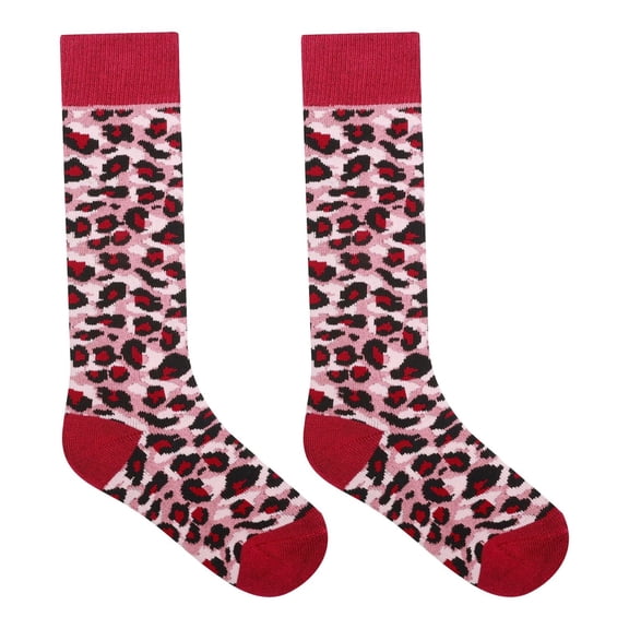Regatta Boys/Girls Cheetah Print Ski Socks