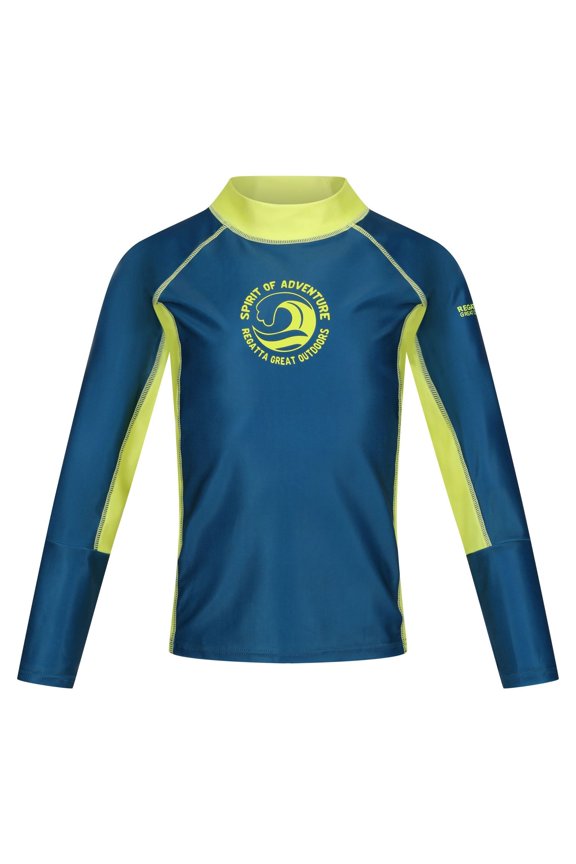 Boys/Girls Hoku II Contrast Detail Swim Top