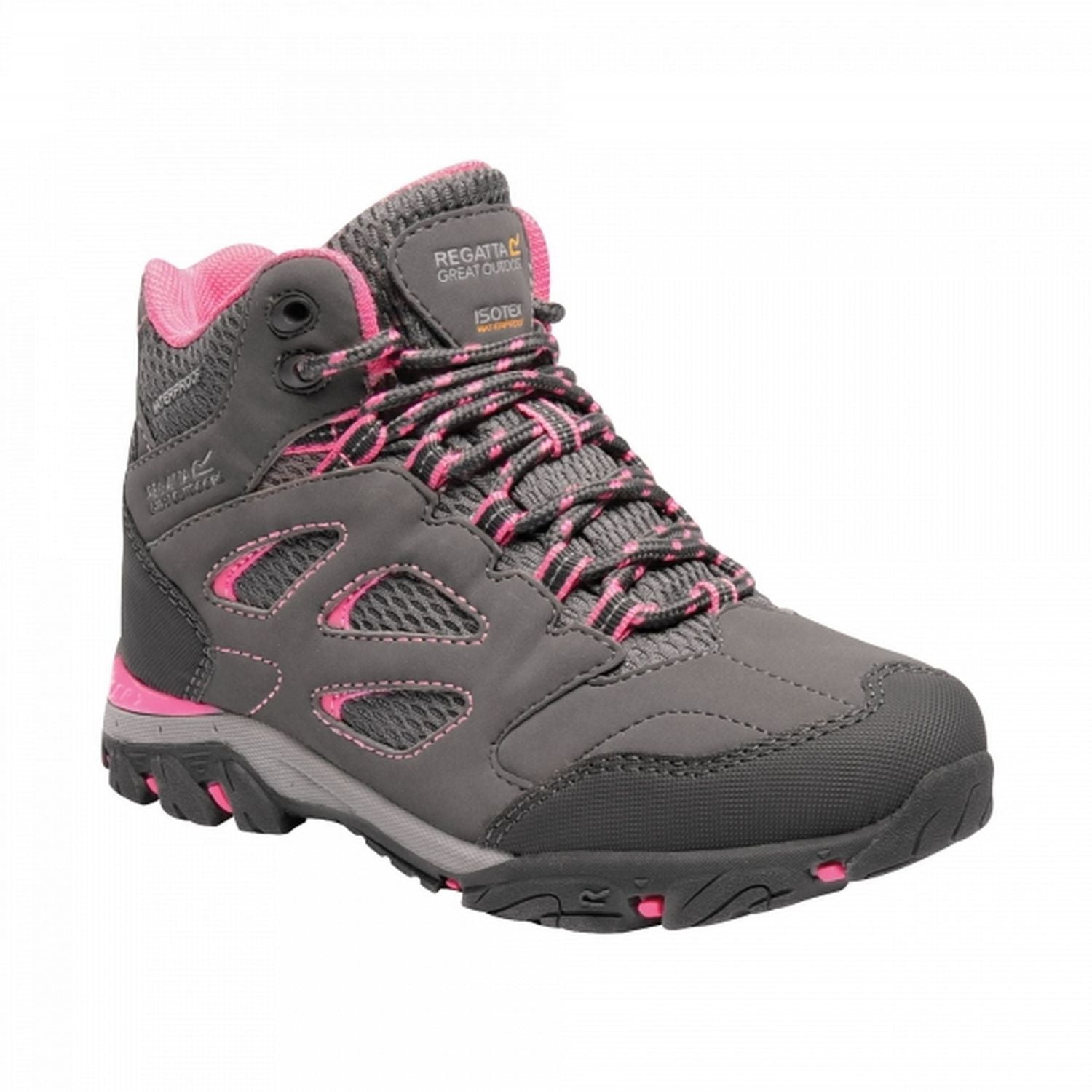Regatta Women's Holcombe IEP Mid Walking Boots - Black/Deep Lake - View #6