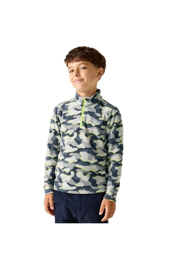Boys/Girls Hot Shot II Camo Fleece Top