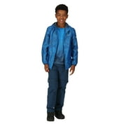 Regatta Boys/Girls Lever Printed Packaway Waterproof Jacket