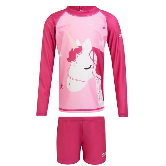 Regatta Boys/Girls Luna The Unicorn Rash Guard
