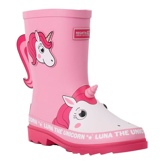 Regatta Boys/Girls Mudplay II Luna The Unicorn Galoshes