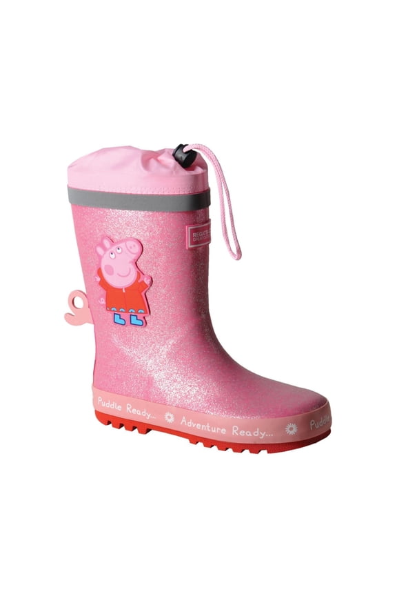 Boys/Girls Peppa Pig Dinosaur Wellington Boots