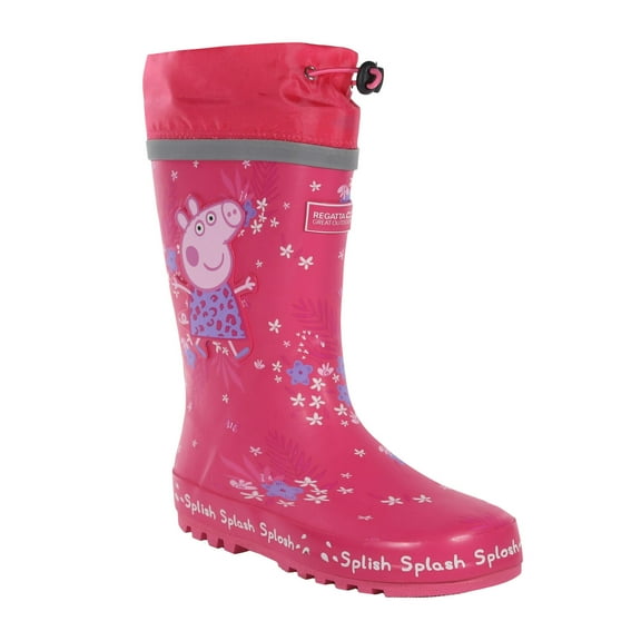 Regatta Boys/Girls Splash Peppa Pig Tropical Galoshes