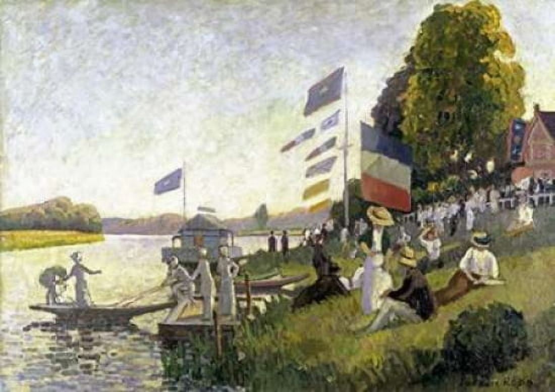 Regatta Canvas Art - Camille Pissarro (20 x 28)