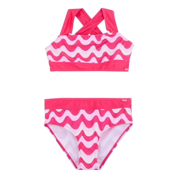 Regatta Girls Dakaria III Wavy Striped Bikini Set