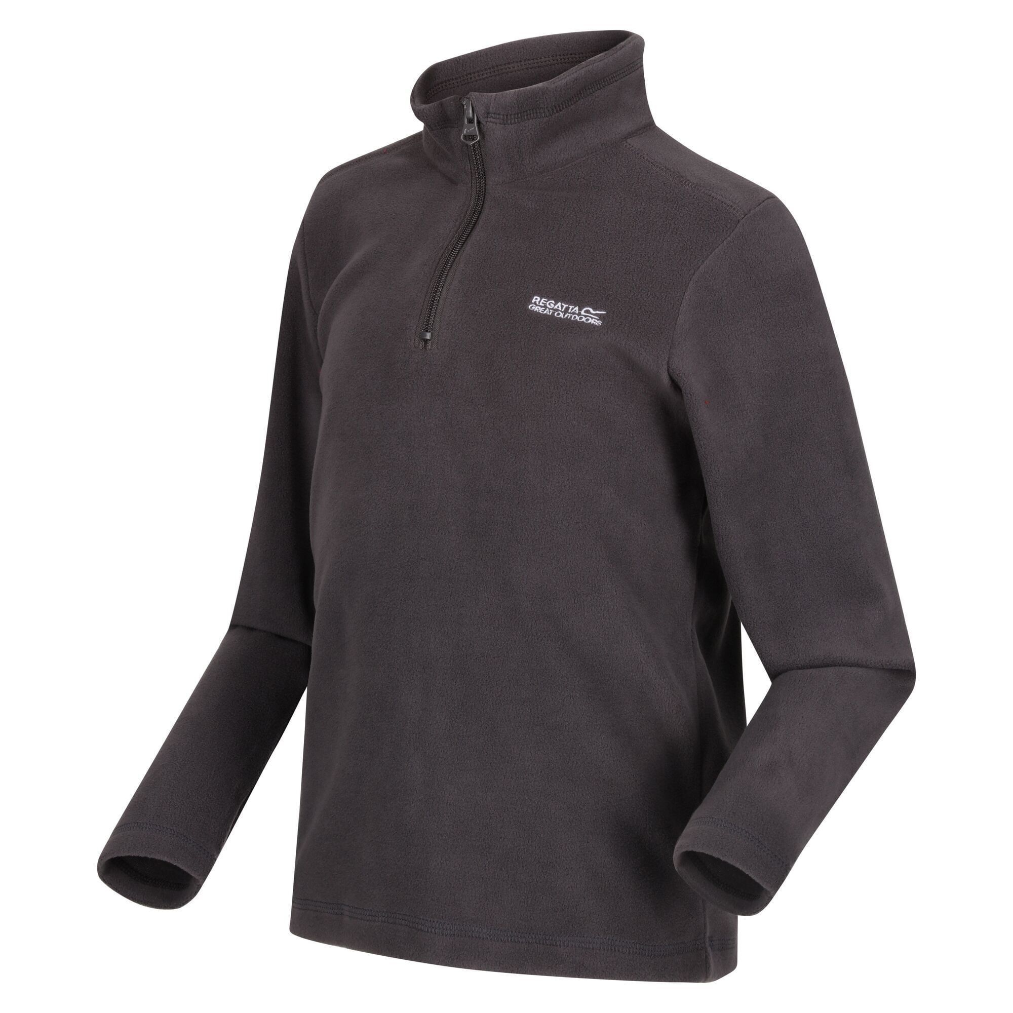 Regatta Great Outdoors Boys Girls Hot Shot II Half Zip Fleece Top