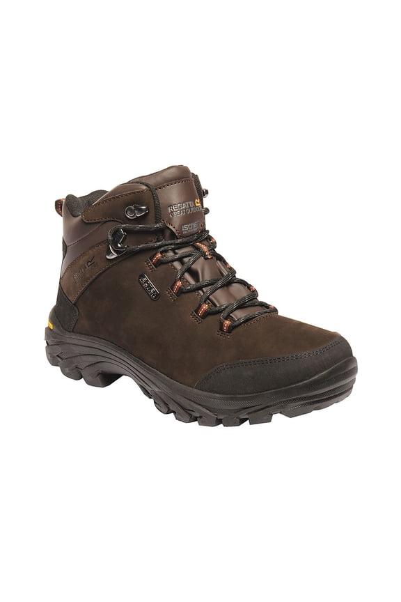 Great Outdoors Mens Burrell Leather Hiking Boots
