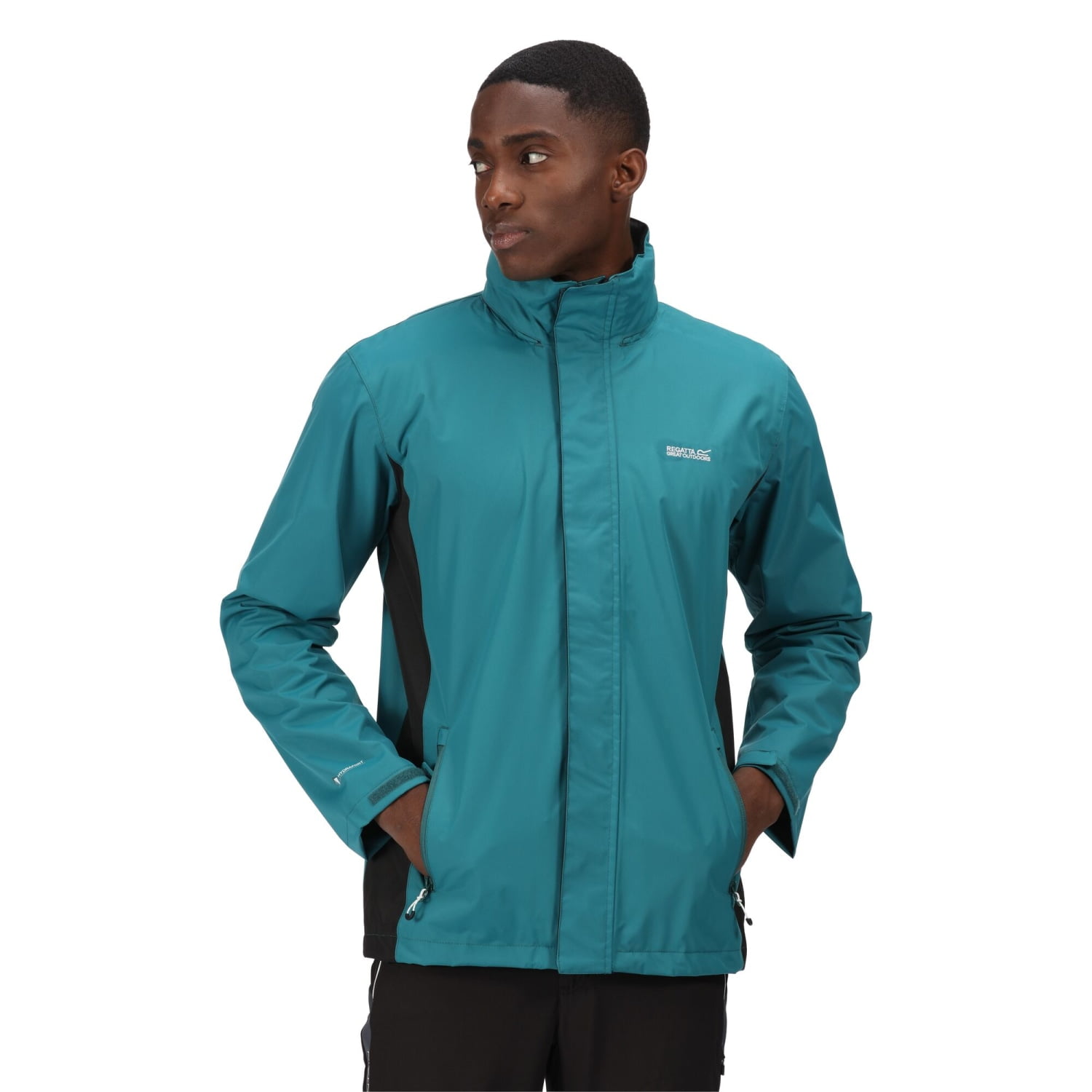 Regatta Great Outdoors Mens Outdoor Classic Matt Hooded Waterproof Jacket Walmart