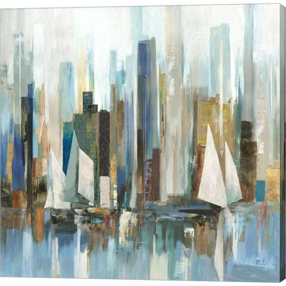 Regatta I by Allison Pearce, Canvas Wall Art, 12W x 12H