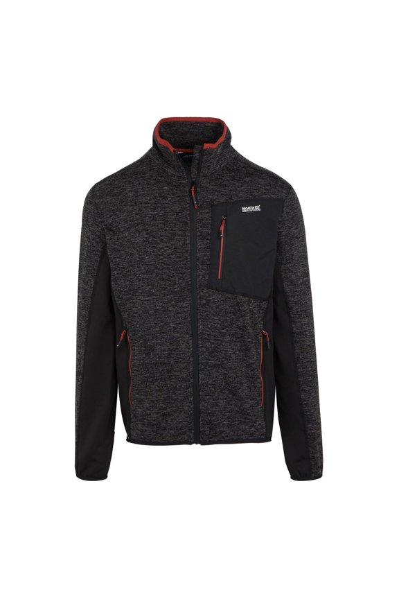 Mens Baslinn Marl Full Zip Fleece Jacket