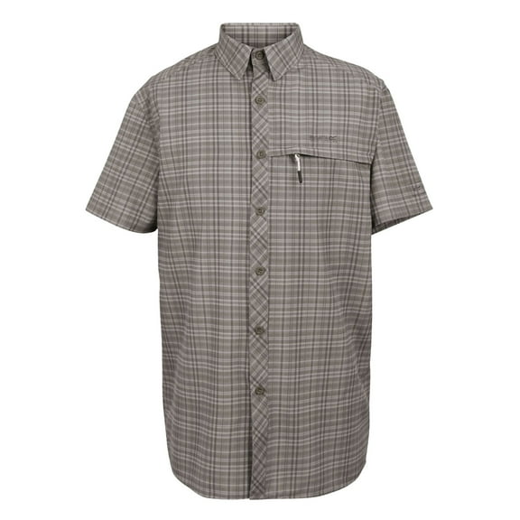 Regatta Mens Checked Packaway Travel Shirt
