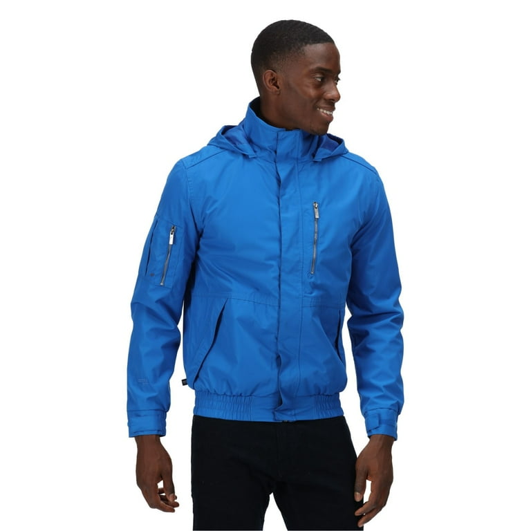 Regatta Mens Feelding Linear Waterproof Bomber Jacket Walmart