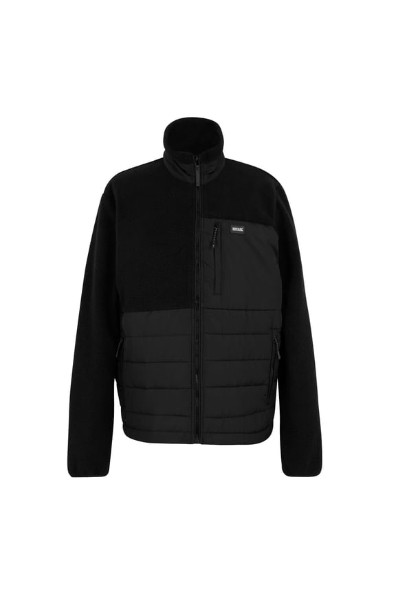 Mens Frankie Borg Full Zip Hybrid Jacket