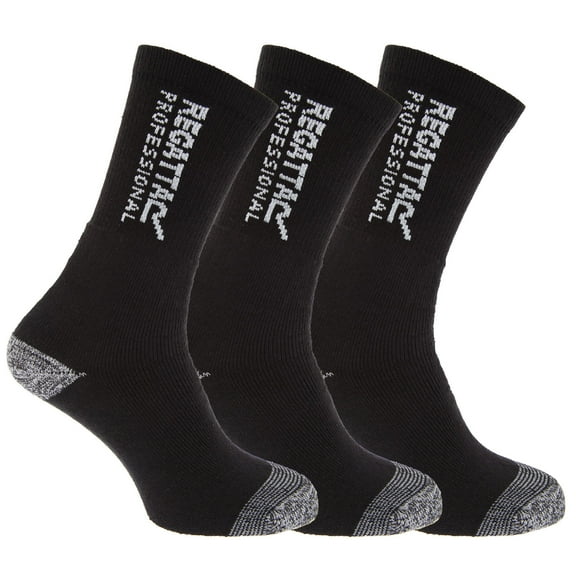 Regatta Mens Hardwearing Winter Work Socks (Pack Of 3)