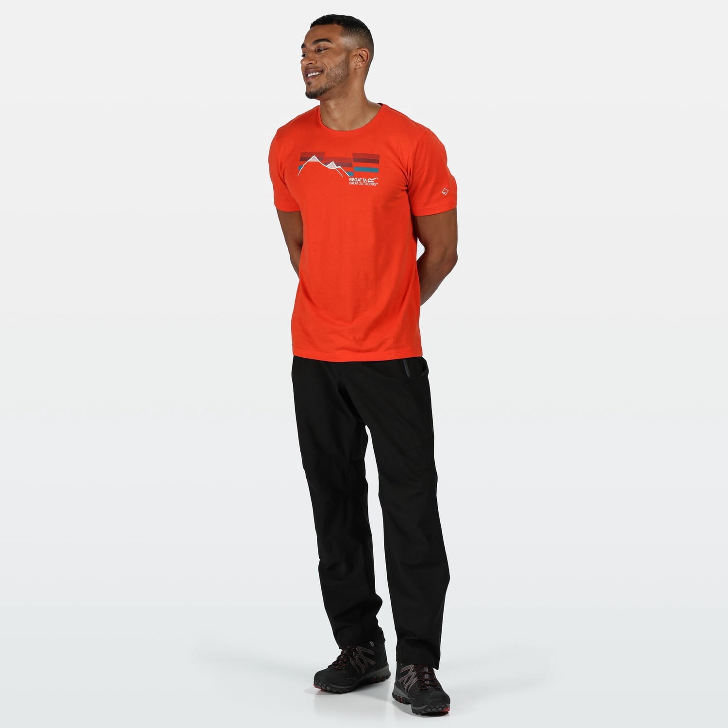 Regatta Men's Packaway Professional Overpants - Waterproof, Windproof, Breathable Rain Trousers