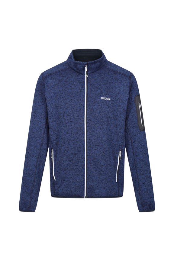 Mens Newhill Marl Full Zip Fleece Jacket