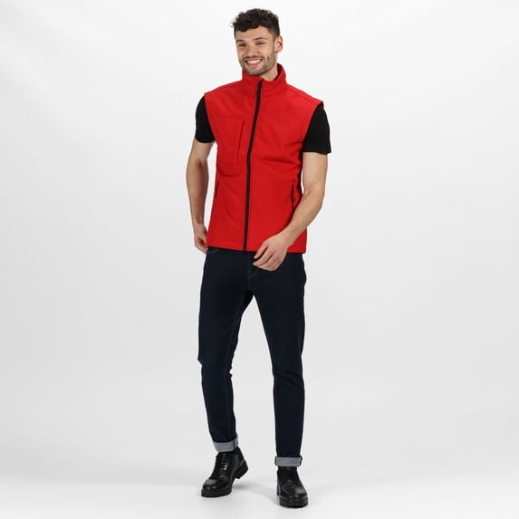Regatta Mens Octagon 3 Layer Printable Softshell Bodywarmer