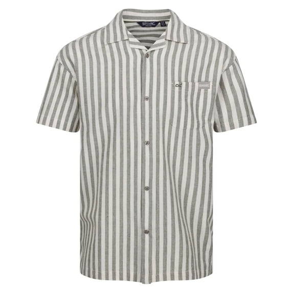 Regatta Mens Shorebay II Stripe Short-Sleeved Shirt