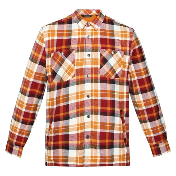 Regatta Mens Thamos Checked Long-Sleeved Shirt