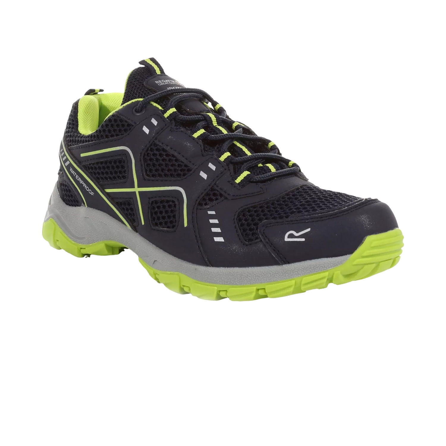 Regatta Men's Vendeavour Waterproof Walking Shoes - Breathable Hiking Trainers With Good Grip