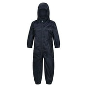 Regatta Professional Baby/Kids Paddle Waterproof Windproof All In One Raincoat Suit