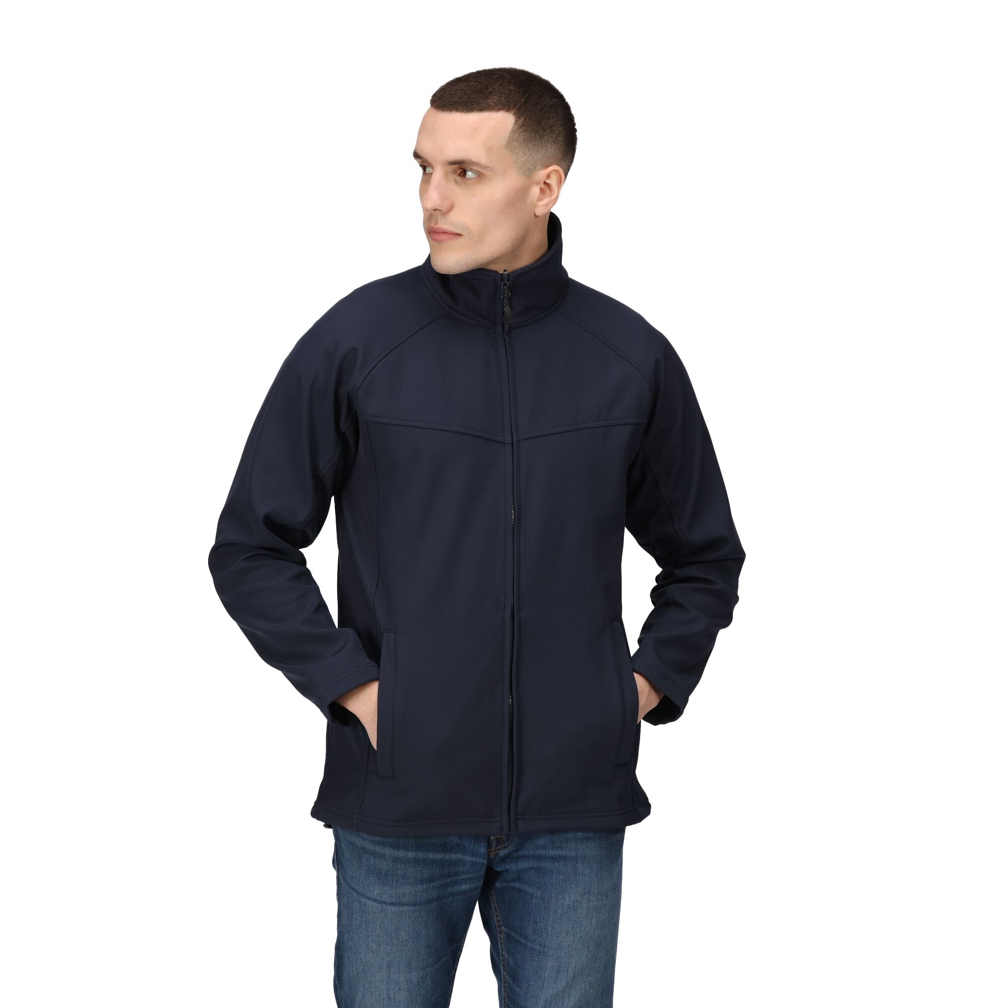 Regatta Uproar Mens Softshell Wind Resistant Fleece Jacket - image 1 of 3