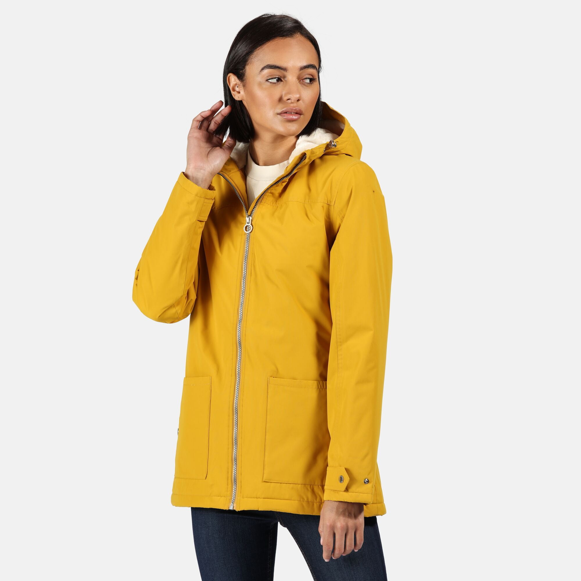 Regatta blue bergonia ii waterproof jacket sales