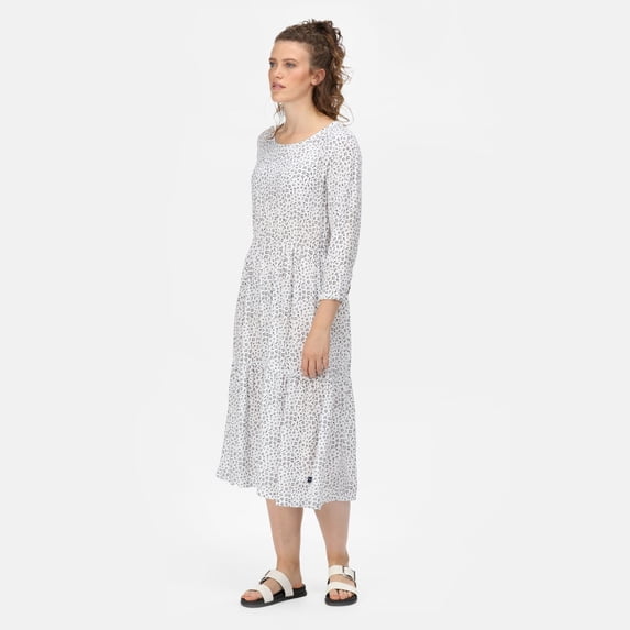 Regatta Womens Briella Ditsy Print Long-Sleeved Casual Dress