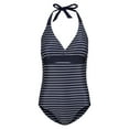 thumbnail image 1 of Regatta Womens Flavia II Stripe One Piece Bathing Suit, 1 of 5