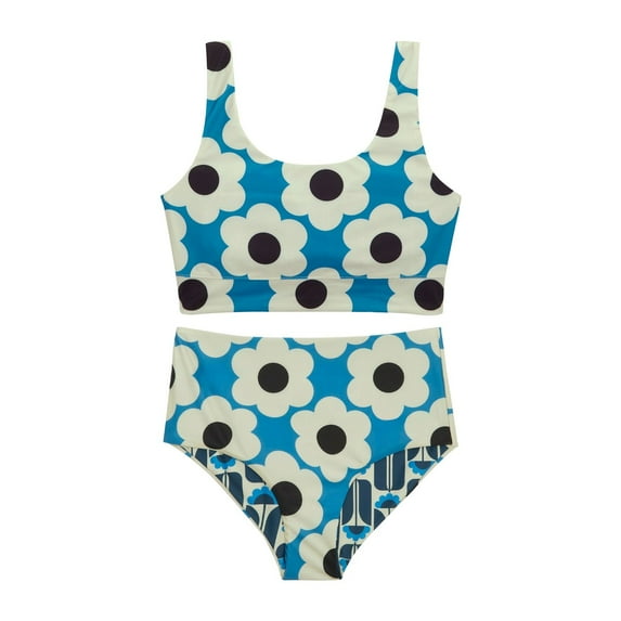 Regatta Womens Orla Kiely Daisy & Tall Flowers Reversible Bikini Set