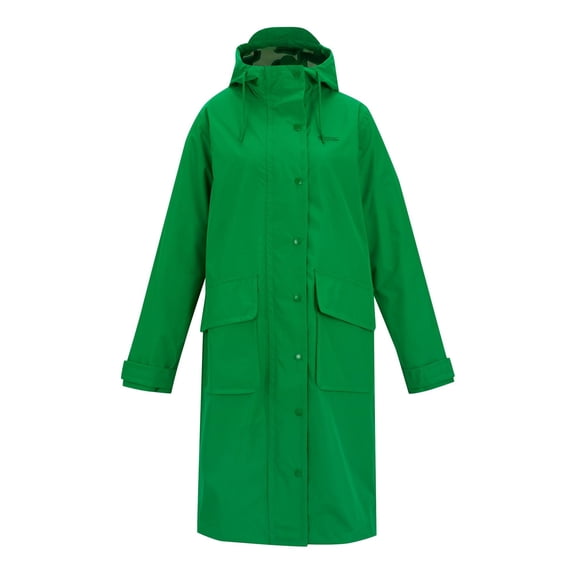 Regatta Womens Orla Kiely Giant Square Flower Long Length Waterproof Jacket