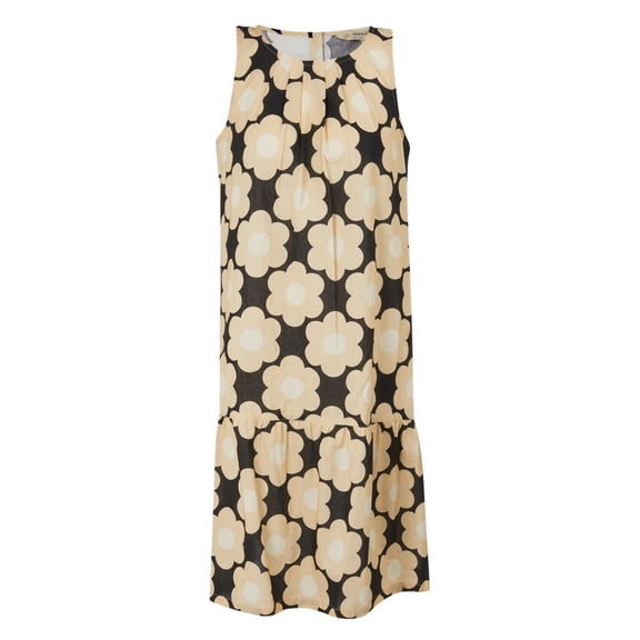 Regatta Womens Orla Kiely Sixties Daisy Sleeveless Summer Dress