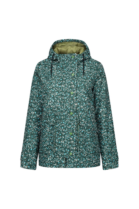 Womens Orla Kiely Swing Berry Bubble Waterproof Jacket