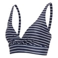 thumbnail image 1 of Regatta Womens Paloma Stripe Textured Bikini Top, 1 of 4