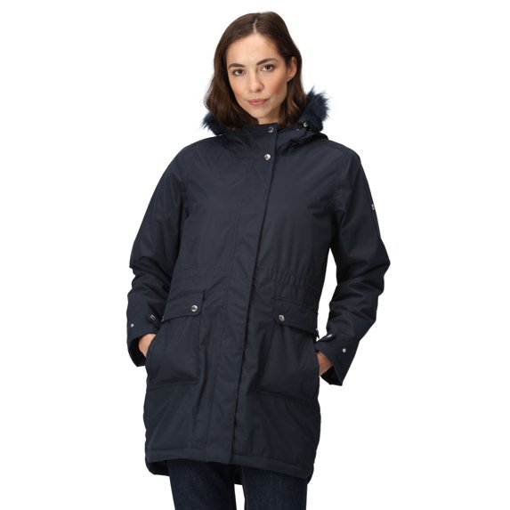 Regatta Womens Sabinka Faux Fur Trim Parka