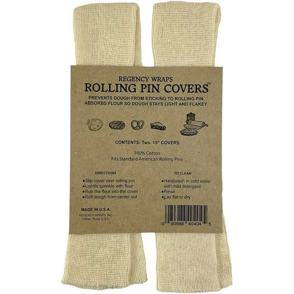 Regency 14" Rolling Pin Covers, 2-pk