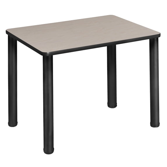 Regency 18.5" x 26" Rectangle Desk - Maple/ Black