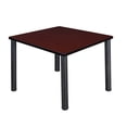 thumbnail image 1 of Regency 36" Square Table with Black Post Legs, 1 of 3