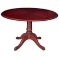 thumbnail image 1 of Regency 42" Round Conference Table, Mahogany, Melamine Laminate Surface, 1 of 1